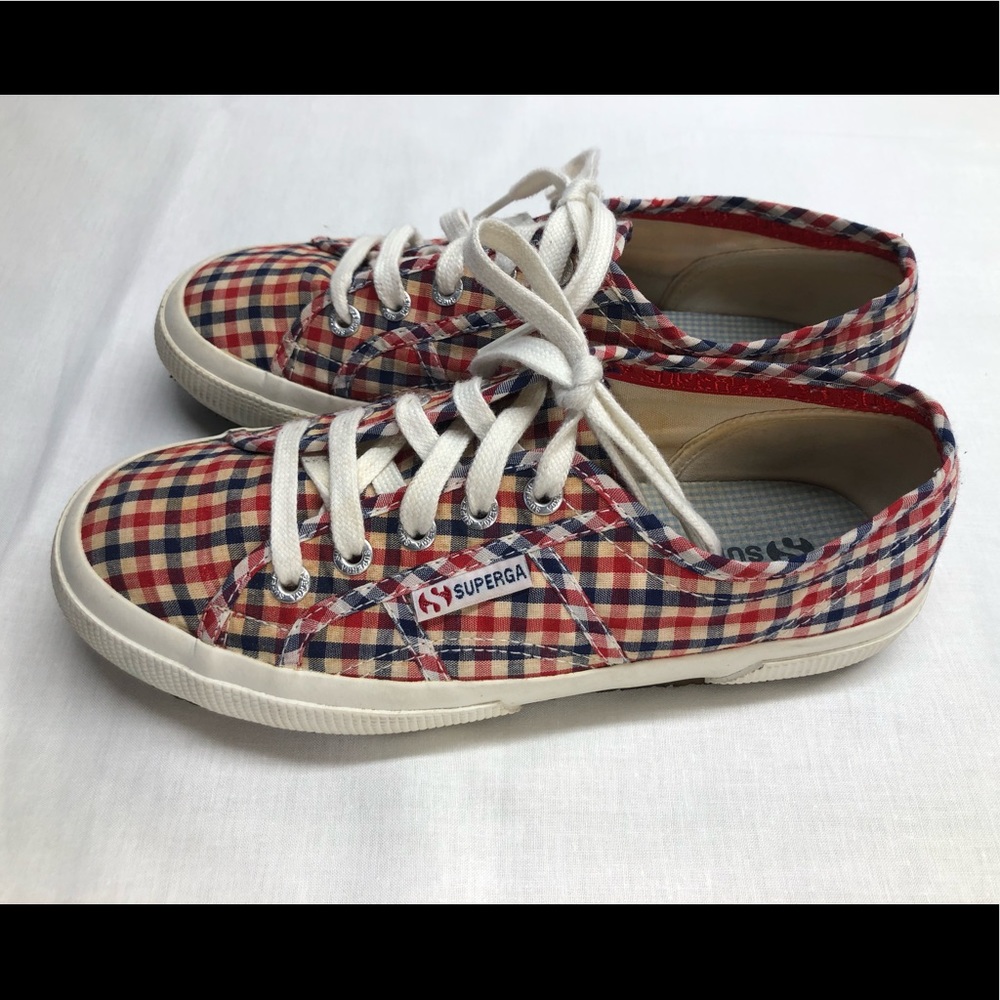 Superga Gingham Sneaker